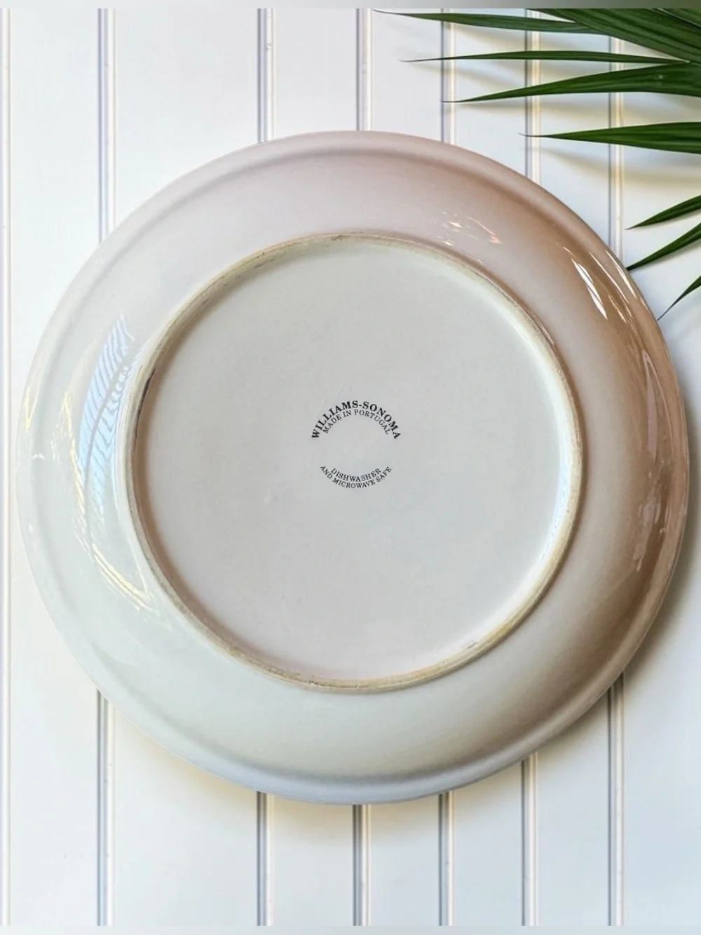 Williams Sonoma Portugal Vegetable Pepper Low Pasta Bowl 9.5” Stoneware Serving